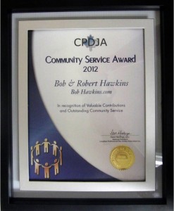 BobHawkins.com CPDJA Community Service Award